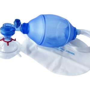PVC MANUAL RESUSCITATOR ADULT COMPLETE