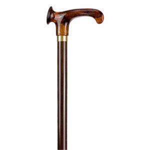 RAFFAELLO WOOD STICK - "T" right handle - tortoiseshell