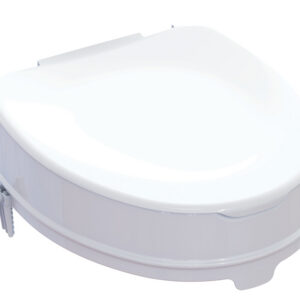 RAISED TOILET SEAT with fixing system