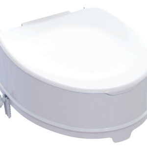 RAISED TOILET SEAT with fixing system