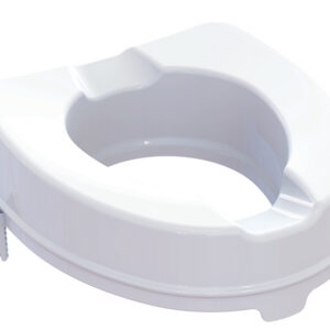RAISED TOILET SEAT with fixing system - height 10 cm