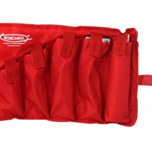 RED ROLL-CASE FOR LARYNGOSCHOPE