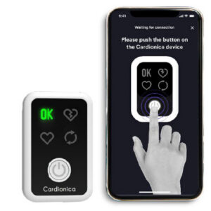 Registrador Holter ECG de parche Cardionica de 1 canal