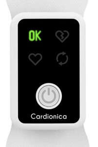 Registrador Holter ECG de parche Cardionica de 1 canal