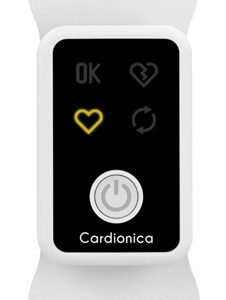 Registrador Holter ECG de parche Cardionica de 1 canal