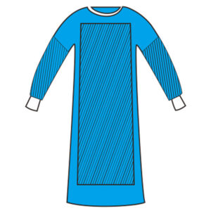 REINFORCED SURGICAL GOWNS 50 g/m2 - sterile