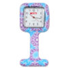 Reloj de Enfermería de Silicona con Pinza de Seguridad – Formato Cuadrado, 35 mm (Ref. GM20460-F) | GIMA