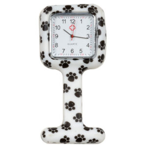 Reloj de Enfermería de Silicona con Pinza de Seguridad – Formato Cuadrado, 35 mm (Ref. GM20460-F) | GIMA