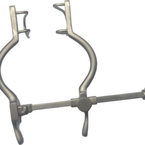 Retractor Gosset de Acero Inoxidable para Cirugía Veterinaria – 14 cm (GIMA, Ref. 80023)