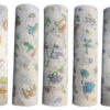 Rollo de Papel de Camilla Pediátrico GIMA, Microgofrado 2 Capas con Decoración, 50 cm x 46 m – Caja de 9 Rollos con 5 Motivos (Ref. 27423)