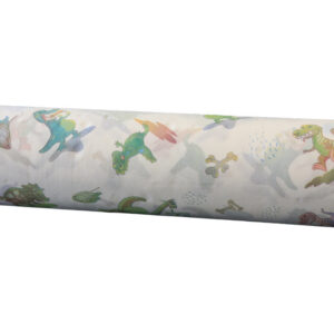 Rollo de Papel de Camilla Pediátrico GIMA, Microgofrado 2 Capas con Decoración, 50 cm x 46 m – Caja de 9 Rollos con 5 Motivos (Ref. 27423)