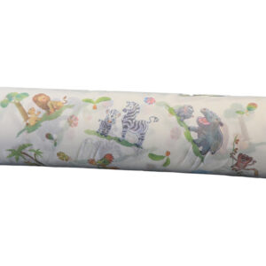 Rollo de Papel de Camilla Pediátrico GIMA, Microgofrado 2 Capas con Decoración, 50 cm x 46 m – Caja de 9 Rollos con 5 Motivos (Ref. 27423)