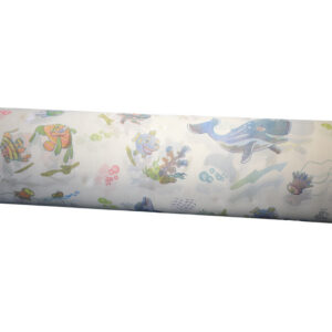 Rollo de Papel de Camilla Pediátrico GIMA, Microgofrado 2 Capas con Decoración, 50 cm x 46 m – Caja de 9 Rollos con 5 Motivos (Ref. 27423)