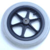 Rueda trasera de repuesto para silla de ruedas QUEEN Aluminium GIMA 43250 – Ref. GM43252-F