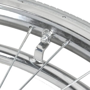 Rueda trasera sólida de poliuretano (PU) para silla de ruedas GIMA – Recambio Ref. 43278 (compatible 43274-5)