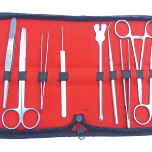 S/S AISI 202 STUDENT DISSECTION KIT - 11 pieces