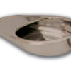S/S BED PAN FRACTURE TYPE 418x292x85 mm with ring