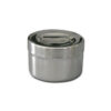 S/S DRESSING JAR 0.5 l with lid - diam.106x66 mm