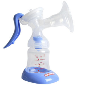 Sacaleches Manual GIMA Ref. 41700 – Bomba de Extracción de Leche Materna con Pezonera, Biberón y Manual Multilingüe