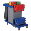 SAFETY MULTIFUNCTION CLEANING TROLLEY