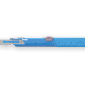 SAFETY PROTECTIVE SHIELD SCALPELS N. 24 - sterile