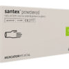 SANTEX LATEX GLOVES - PRE POWDERED