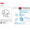 SavePads PreConnect-Set adulto/niño (desde 1 año) para desfibriladores HeartSave desde S.N. 739XXXXXXX — Par de electrodos originales Metrax-Primedic (Ref. GIMA 35392)