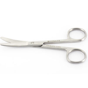 SCISSORS CURVED BLUNT/BLUNT
