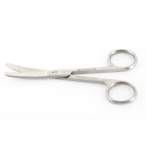 SCISSORS CURVED BLUNT/BLUNT