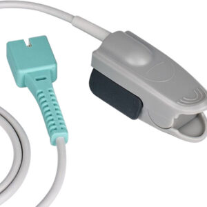 Sensor SpO2 de Pinza (Clip) Tipo D Adulto GIMA – Cable 0,9 m – Recambio para Monitores K12, K15 y Oxy 110 | Ref. 35317