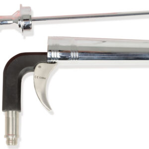 Set de Amnioscopia Completo GIMA – 3 Tubos de Acero con Obturador de 12, 16 y 20 mm (200 mm) con Pinza de Luz y Adaptador (Ref. 29970)