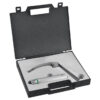 Set de laringoscopio de fibra óptica MAXLITE FLEXI GIMA – Mango recargable y pala MacIntosh n.º 3, sistema Green ISO 7376 (Ref. 58070)