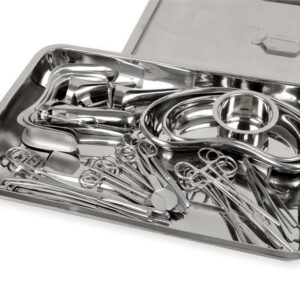 Set de Partos Minor Delivery GIMA – Kit de Instrumental de Obstetricia de 25 piezas en Acero Inoxidable (Ref. 26966)