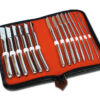 SET OF 14 HEGAR DILATORS - chrome plated