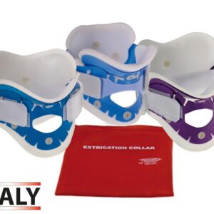 SET OF 3 TWIN ART COLLARS WITH BAG