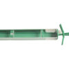 SHAKER WITH MAGNIFYING LENS FOR ECOLOGICAL THERMOMETER