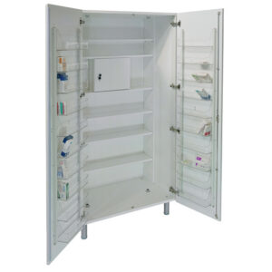 SHELL MEDICINE CABINET - white