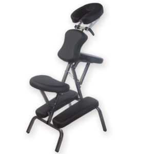 Silla de masaje plegable GIMA Ref. 44050 | Vinilo PVC con espuma de 5-6 cm y estructura metálica, carga máx. 160 kg