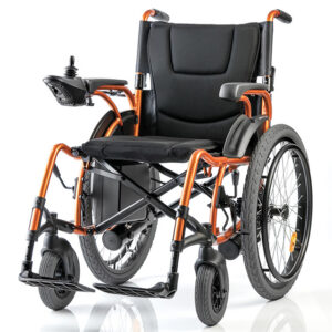 Silla de Ruedas Eléctrica Plegable GIMA con Batería de Litio 24V · Uso Interior y Exterior (Ref. GM43290)