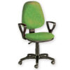 Sillón de Oficina CUNEO con Reposabrazos – Tapizado en Similpiel, Base Giratoria de Polipropileno | GIMA (Ref. 45079)
