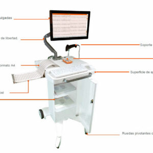 Sistema de ECG digital Cardioline TouchECG Digital Premium de 15 derivaciones