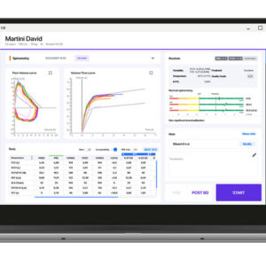 Software de espirometría y oximetría MIR Spiro