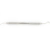 Sonda exploradora dental doble final GIMA Explorer fig. 17/23 – Instrumental de acero inoxidable para exploración y diagnóstico odontológico (Ref. 60101)
