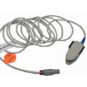 Sonda SpO2 adulta de repuesto para pulsioxímetro GIMA PC-300 – Sensor de oxígeno en sangre reutilizable (Ref. 35165)