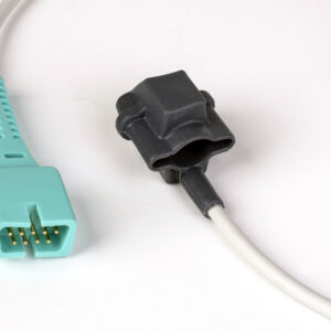 Sonda SpO2 pediátrica reutilizable tipo D con cable de 0,9 m, GIMA, para monitores K12, K15 y Oxy 110 (ref. 35316)