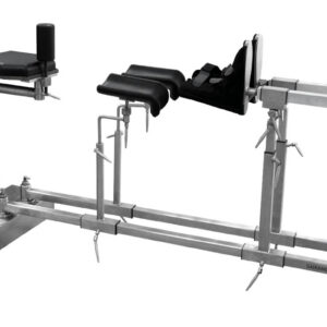 Soporte Ortopédico Multifuncional para Mesa Quirúrgica GIMA – Largo y Altura Regulables 170-190 x 48 x 77-102 cm, Tracción 200 mm (Ref. 44777) | Recambio Compatible con Tableros 44773/44775 – SKU GM44777