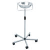 Soporte portacatino simple en acero inoxidable AISI 202 | Altura regulable 60–95 cm | GIMA 45880