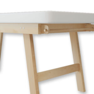 Soporte Portarrollos de Papel para Camilla de Exploración – Compatible con Código 27416-17 | Ref. GIMA 27409