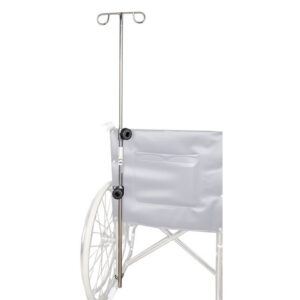 Soporte Portasueros (Asta de Suero) para Silla de Ruedas GIMA – Compatible con Modelos 27708-9, 27715-7, 27720, 43225 y 43250-1 (Ref. 27705, SKU GM27705)