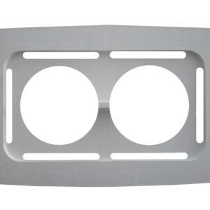 Soporte Posicionador para 2 Vasos de 600 ml para Limpiador Ultrasónico Branson 2800 - GIMA (Ref. 35509)